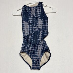 Jo & Jax Dancewear Women's‎ Leotard Size XXS Adult Tie Dye Cutout Jo+Jax Dance